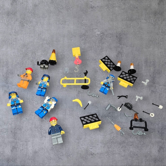Lego Other - Misc. Mini Figurines Lego Miners And Accessories
